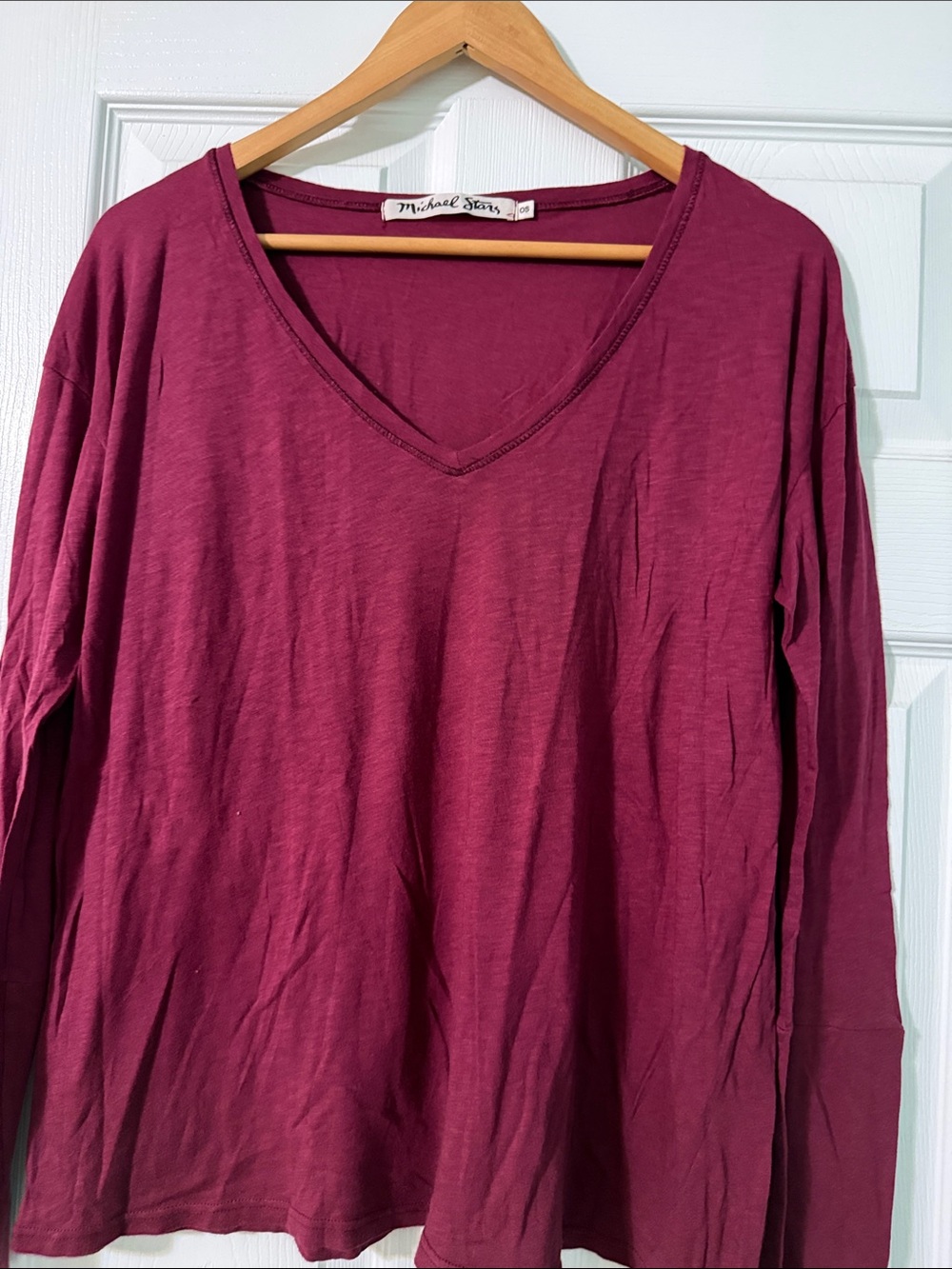 Michael stars cotton long tee shirt